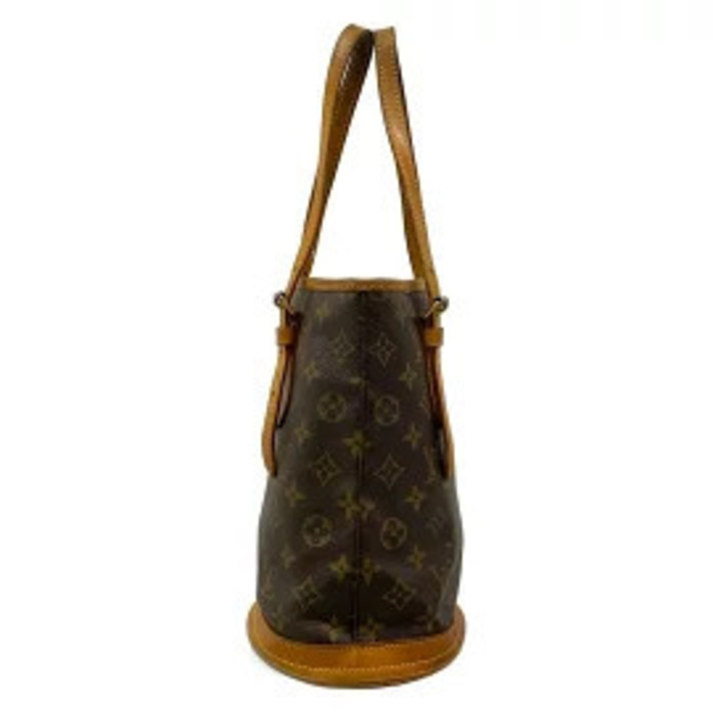 Louis Vuitton Bag Bucket Shoulder Black